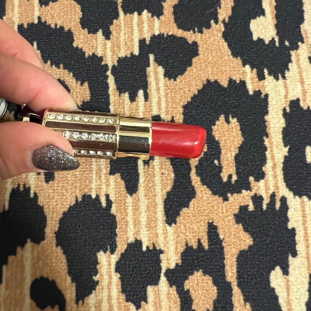 Lip stick bag charm